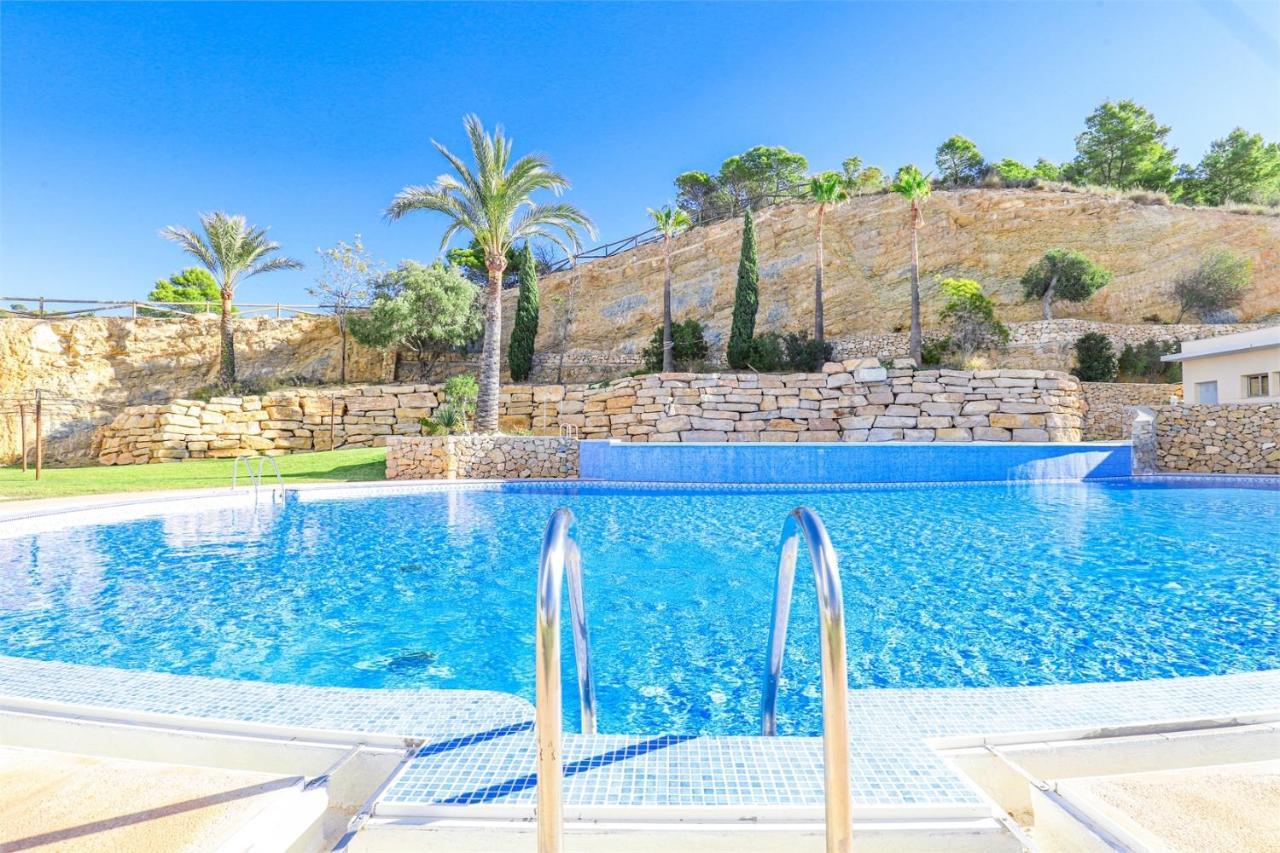 Apartamento Planta 37: Terraza privada con vistas al mar Benidorm Exterior foto